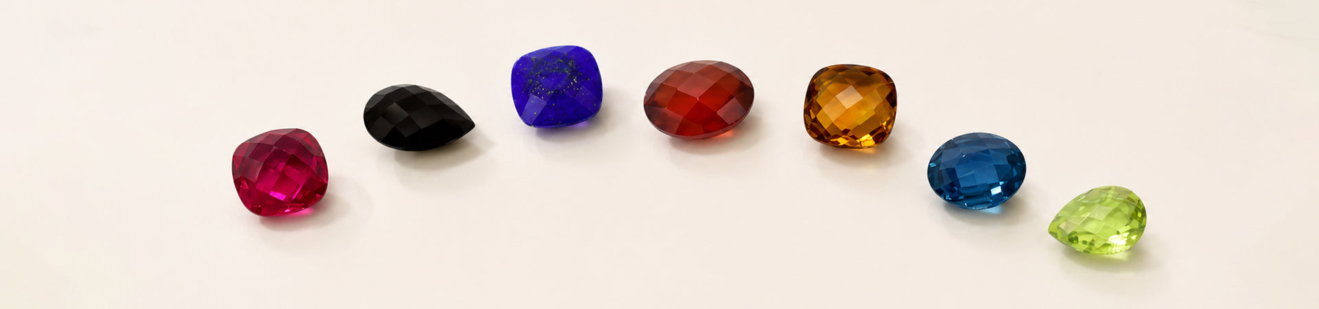 Calibrated Briolettes (Both Side Checker Cut)