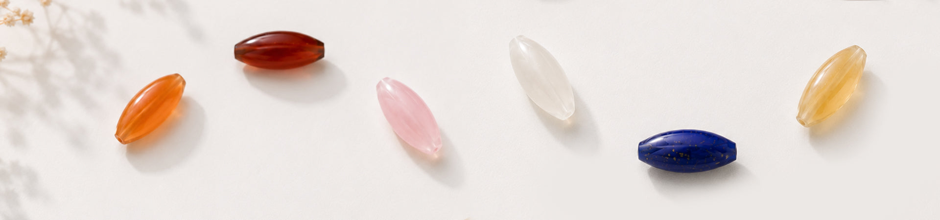 Calibrated Rice Beads