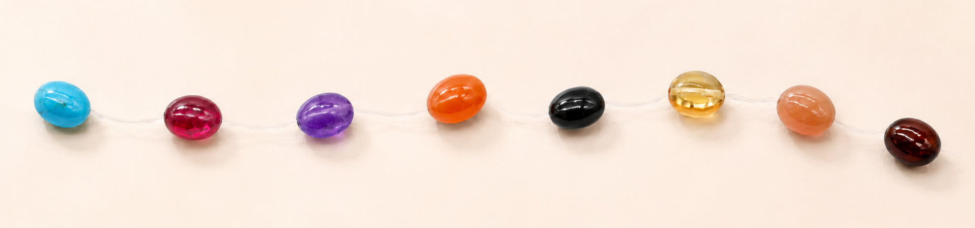 Calibrated Oval Beads