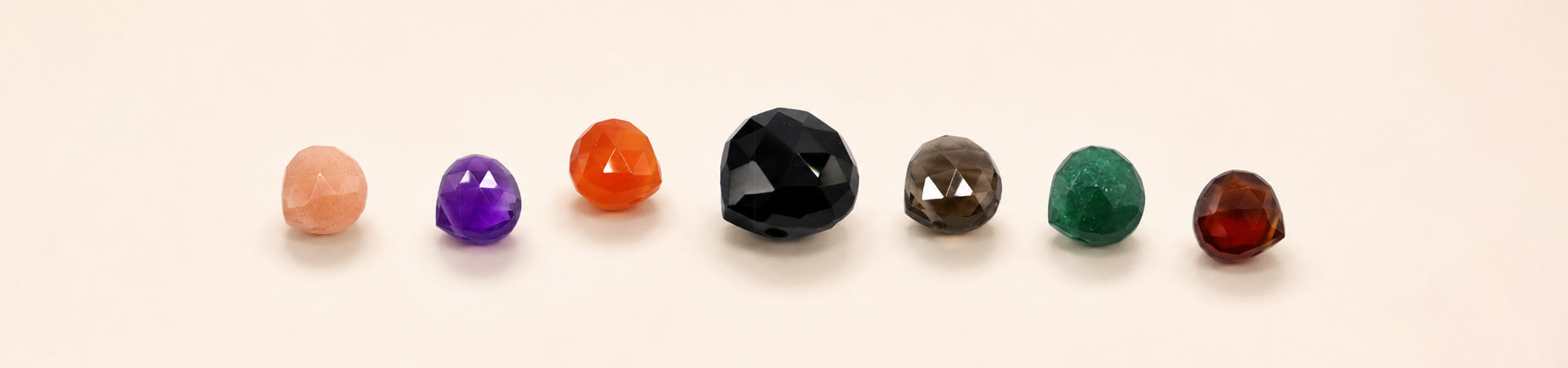 Calibrated Heart Shape Beads