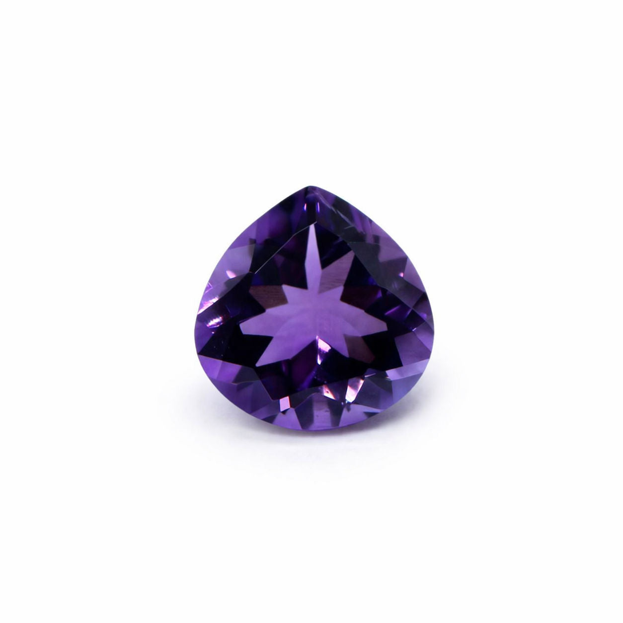 Amethyst (African) Heart Shape Faceted