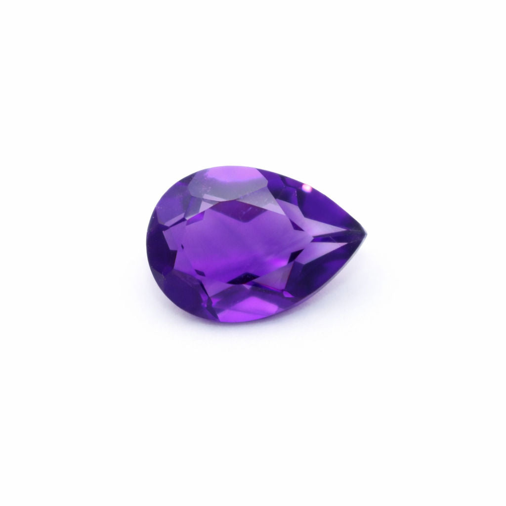 Amethyst (African) Pear Faceted