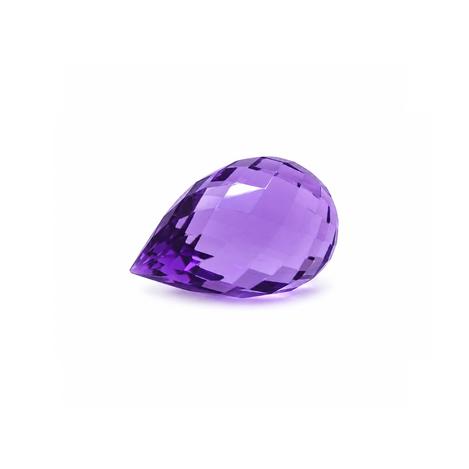 Amethyst (African) Drops Briolette (Side Drill)