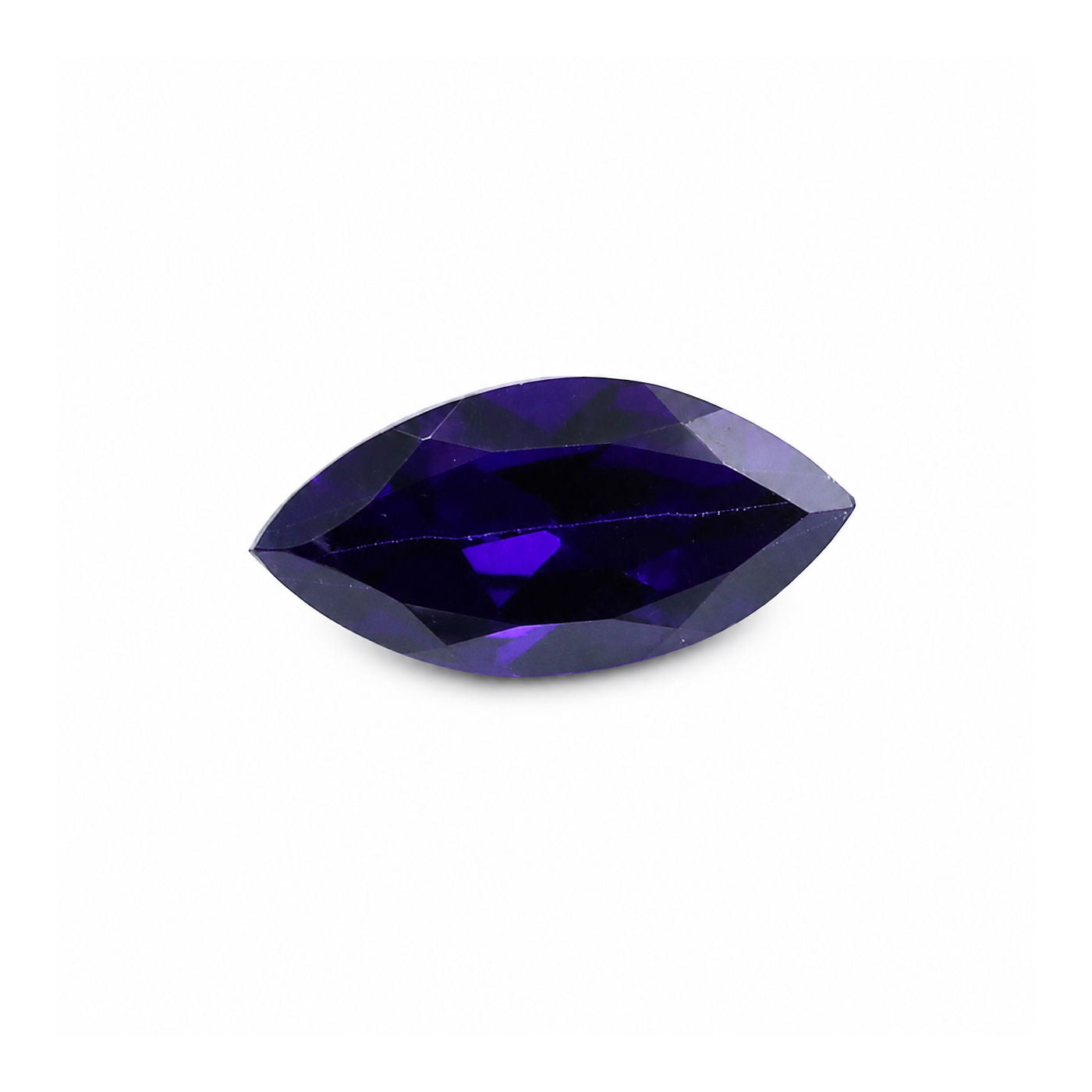 Cubic Zirconia (Amethyst Color) Marquise Faceted