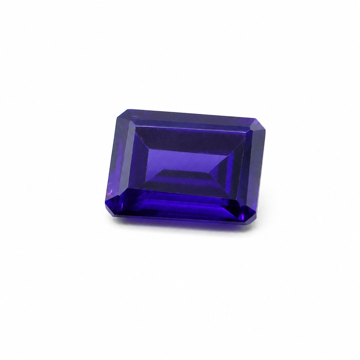 Cubic Zirconia (Amethyst Color) Octagon Faceted