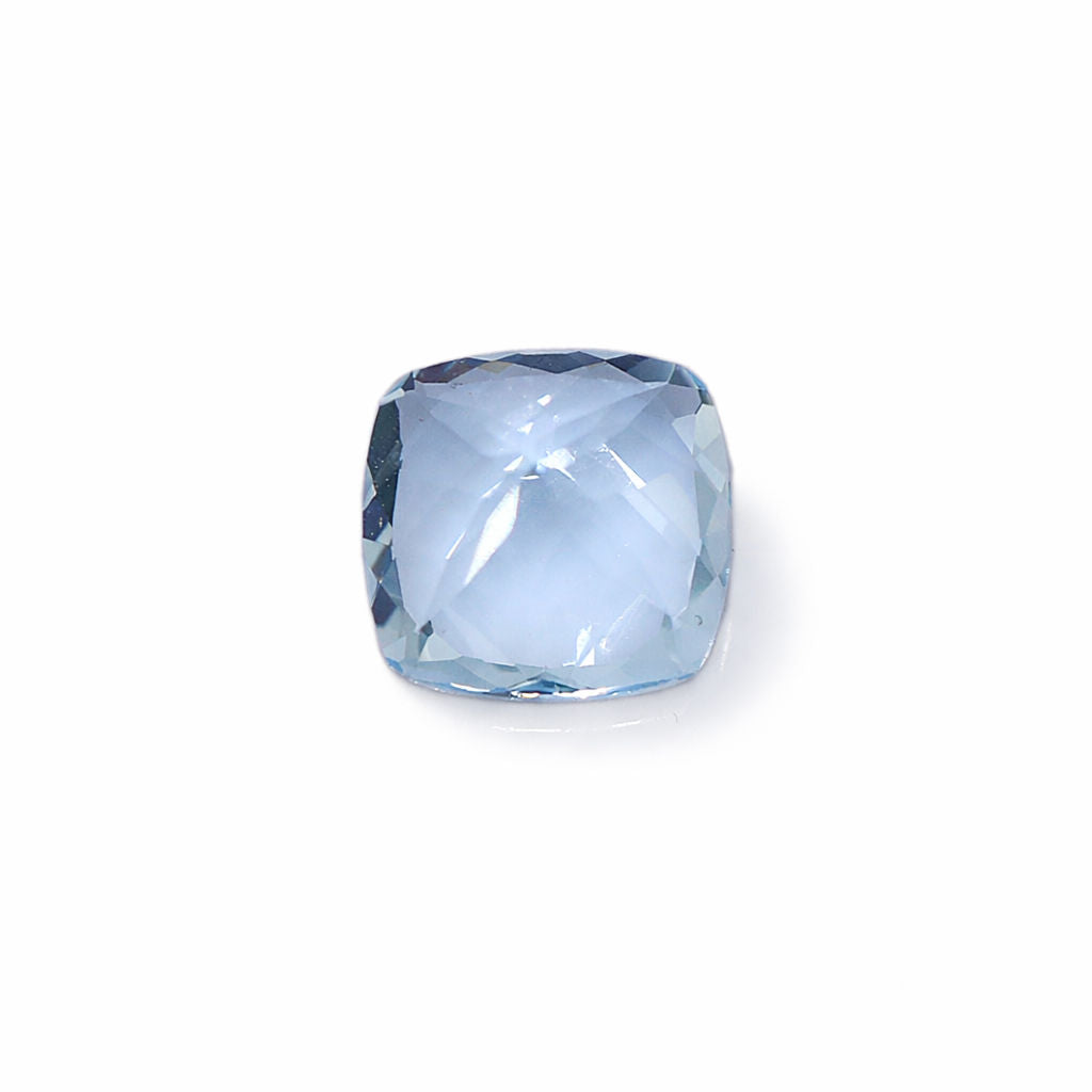 Aquamarine Cushion Faceted