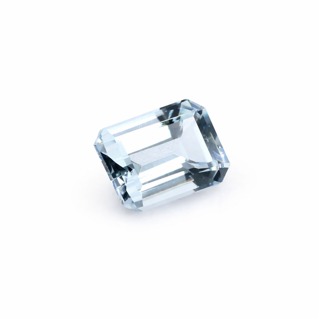 Aquamarine Octagon Faceted