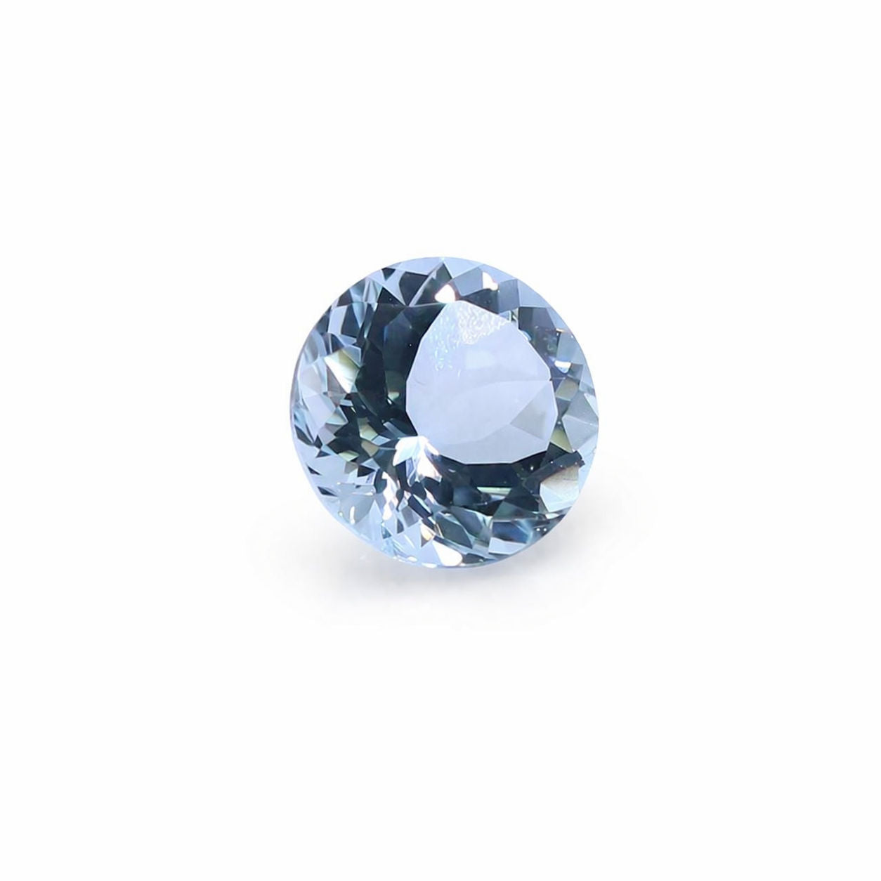 Aquamarine Round Faceted