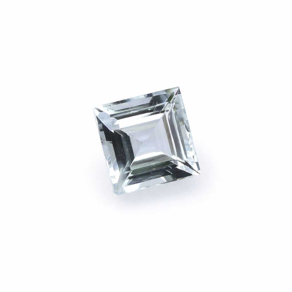 Aquamarine Square Faceted