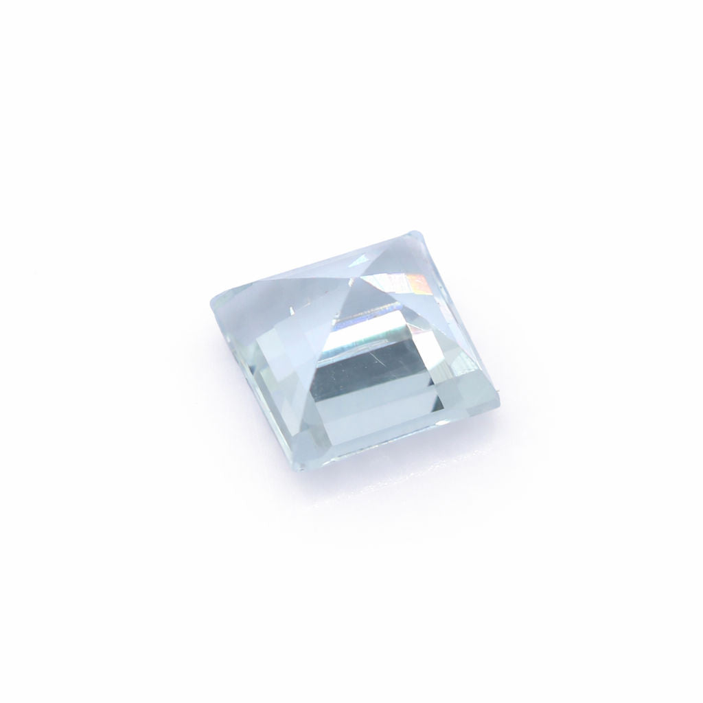 Aquamarine Square Faceted