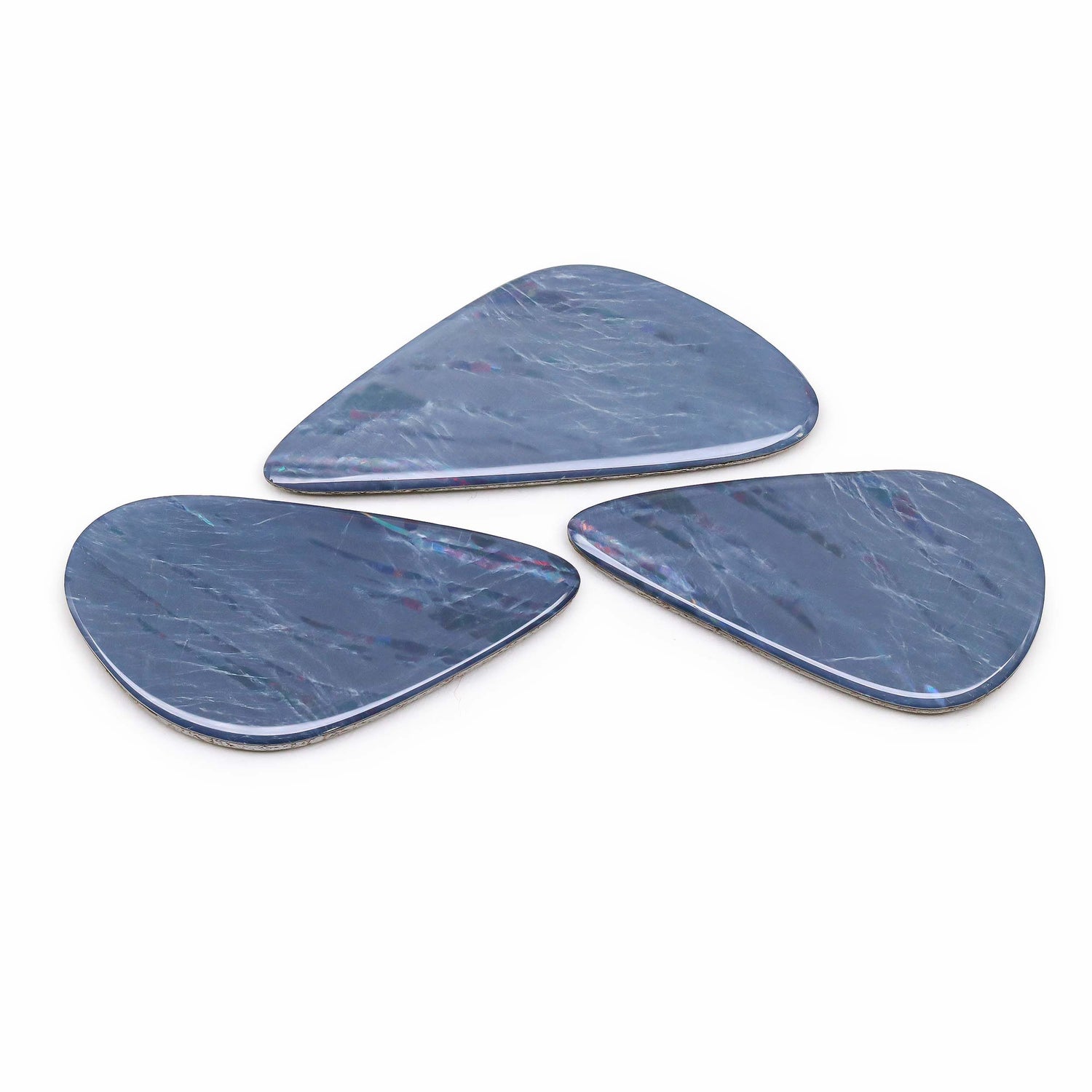 Australian Opal Doublet 33x17mm to 38.50x15.50mm Mix Smooth Slices