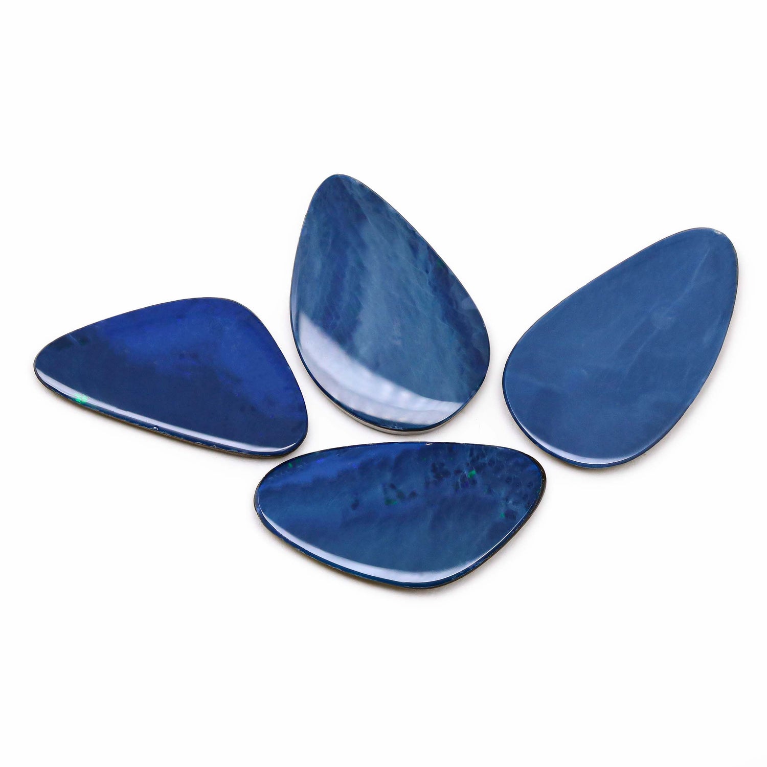 Australian Opal Doublet 24.50x13.50mm to 24.50x15.50mm Mix Smooth Slices
