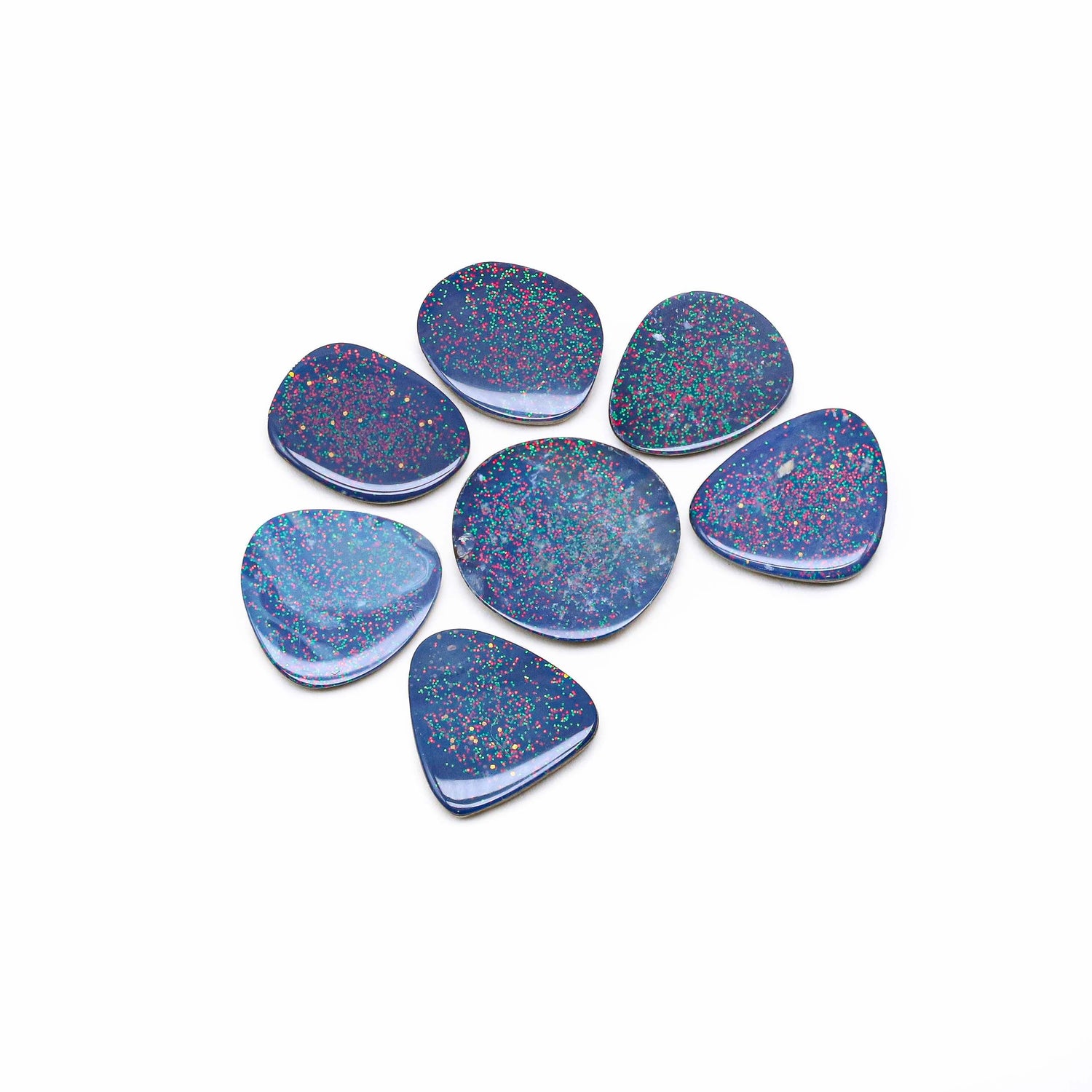 Australian Opal Doublet 19x14mm to 21.50x20mm Mix Smooth Slices