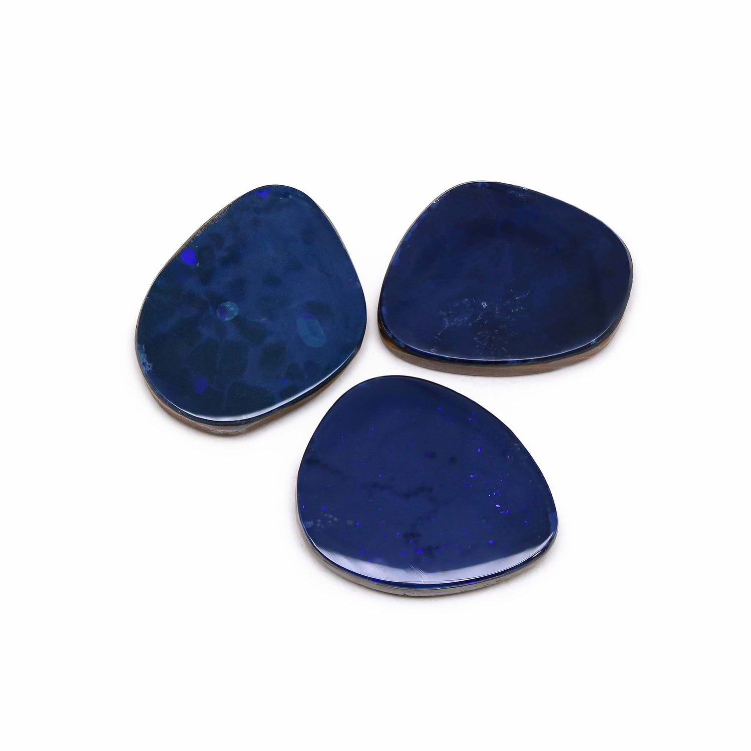 Australian Opal Doublet 17.50x15mm to 20x15.50mm Mix Smooth Slices