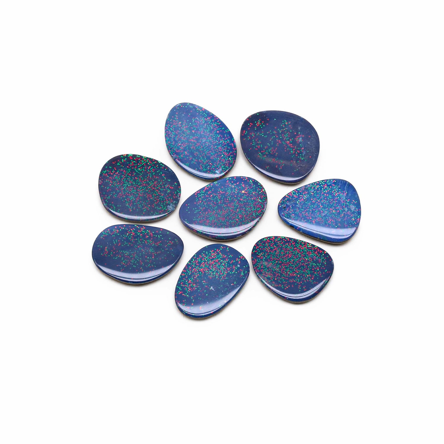 Australian Opal Doublet 15x10.50mm to 16x13.50mm Mix Smooth Slices