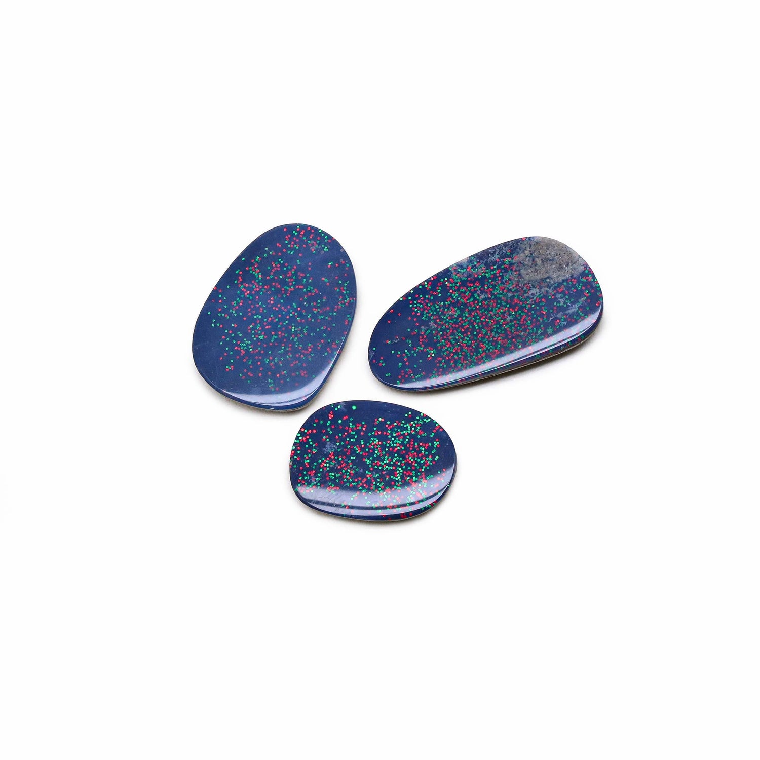 Australian Opal Doublet 16x11.50mm to 23x12mm Mix Smooth Slices