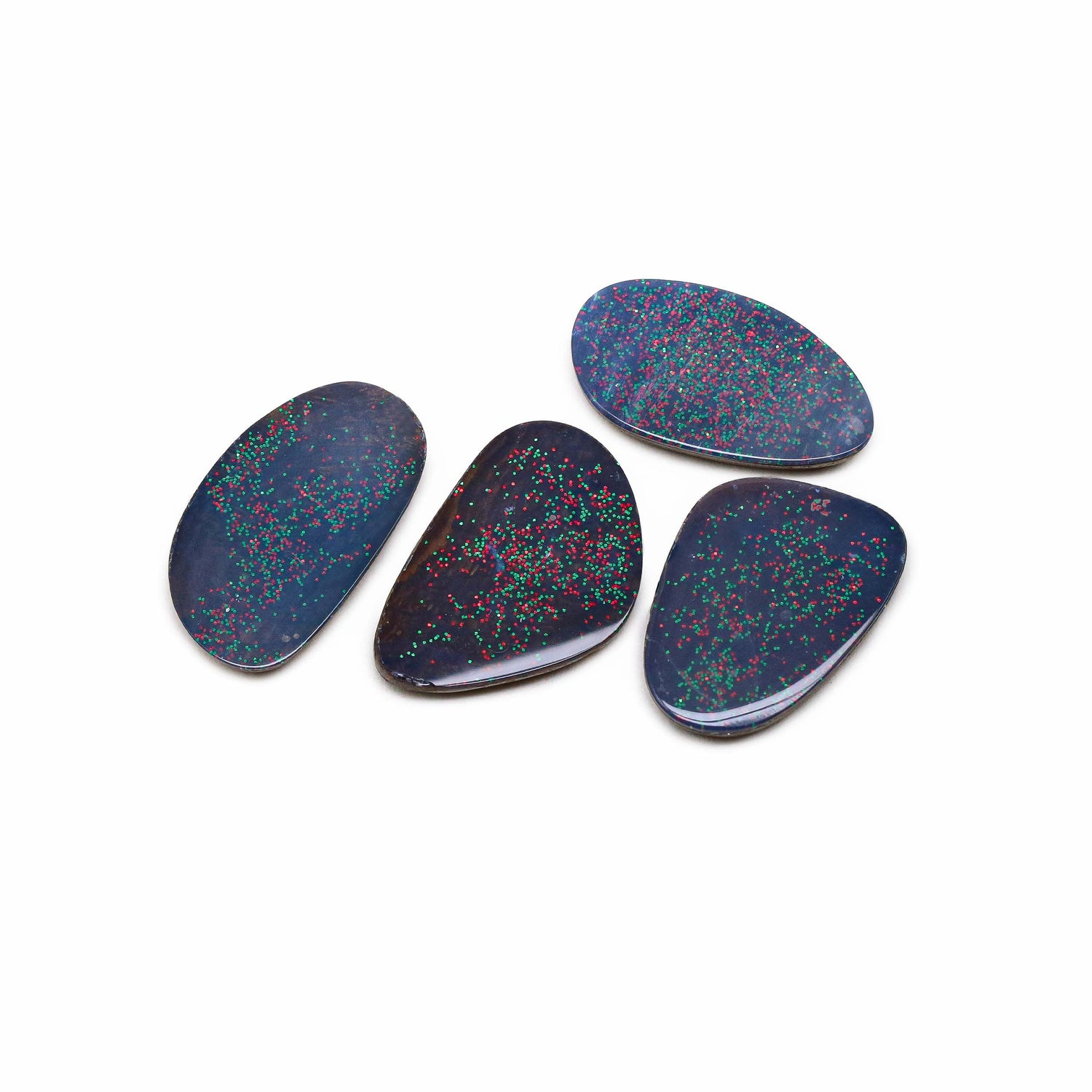 Australian Opal Doublet 24x13.50mm to 24x16mm Mix Smooth Slices