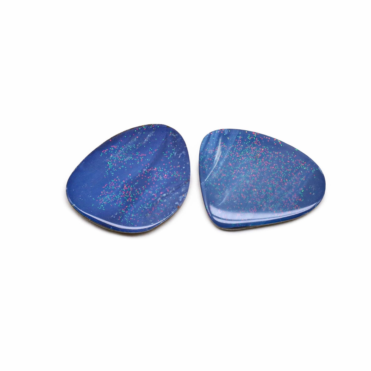 Australian Opal Doublet 26.50x23mm and 28.50x22mm Mix Smooth Slices