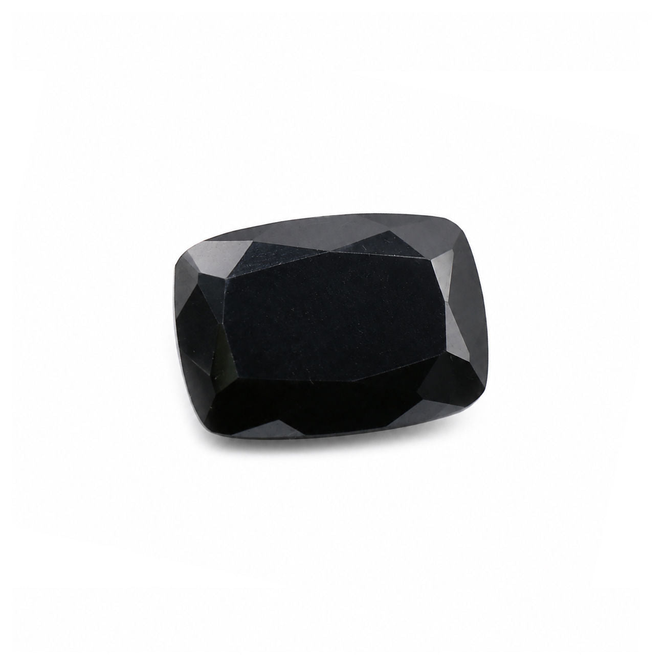 Cubic Zirconia (Black Color) Elongated Cushion Faceted