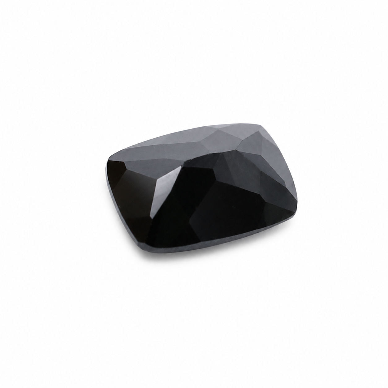 Cubic Zirconia (Black Color) Elongated Cushion Faceted