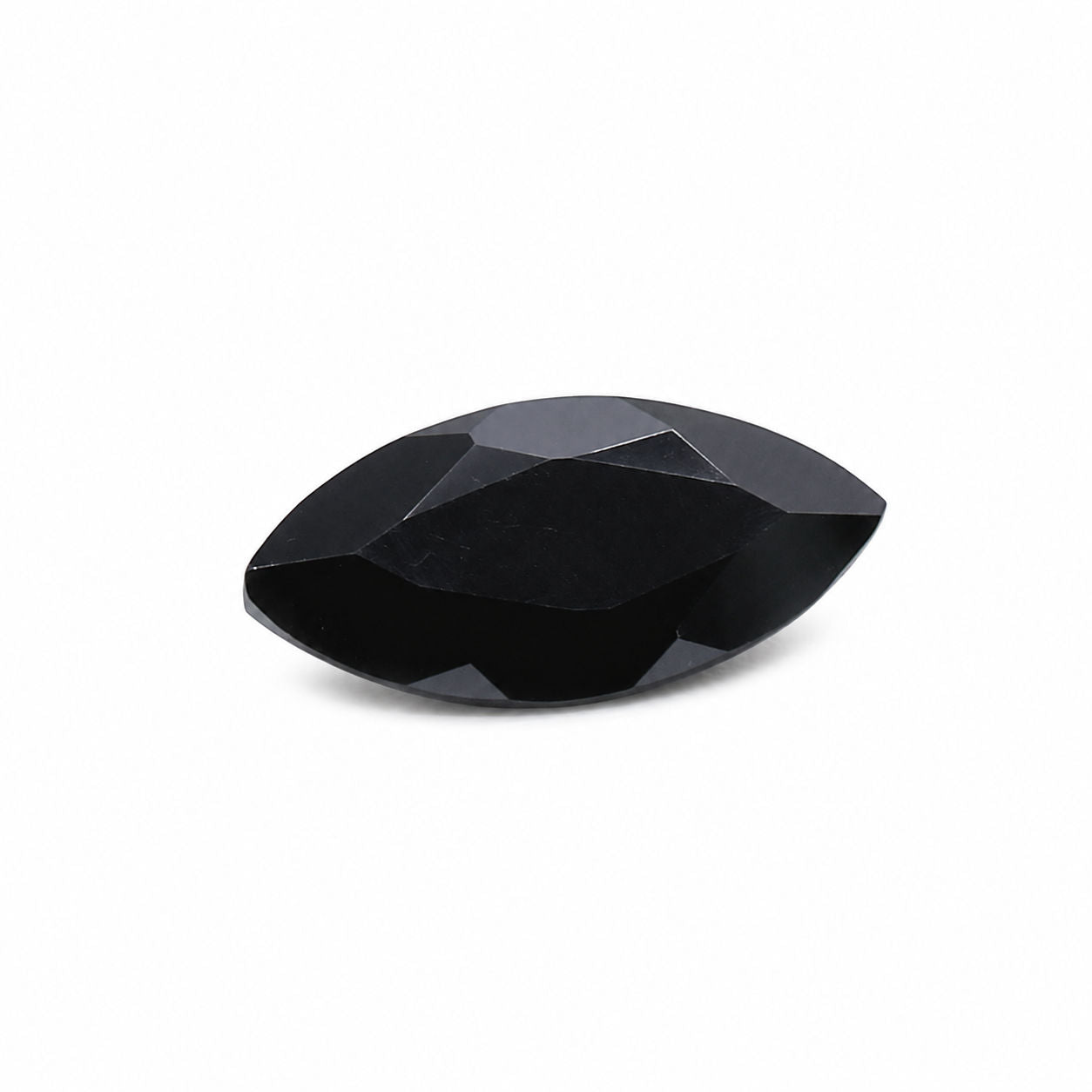 Cubic Zirconia (Black Color) Marquise Faceted