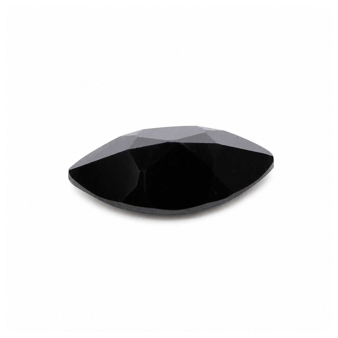 Cubic Zirconia (Black Color) Marquise Faceted