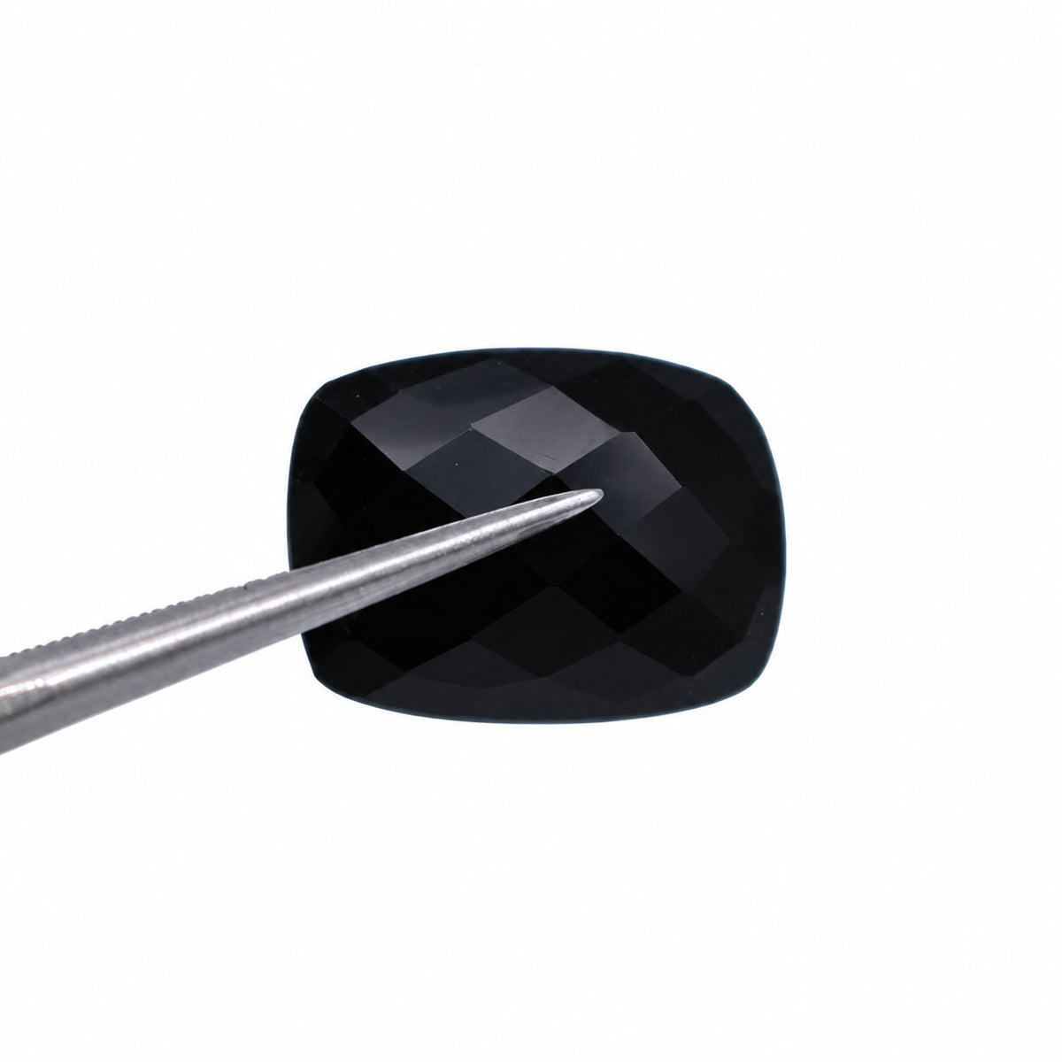 Black Spinel Elongated Cushion Briolette