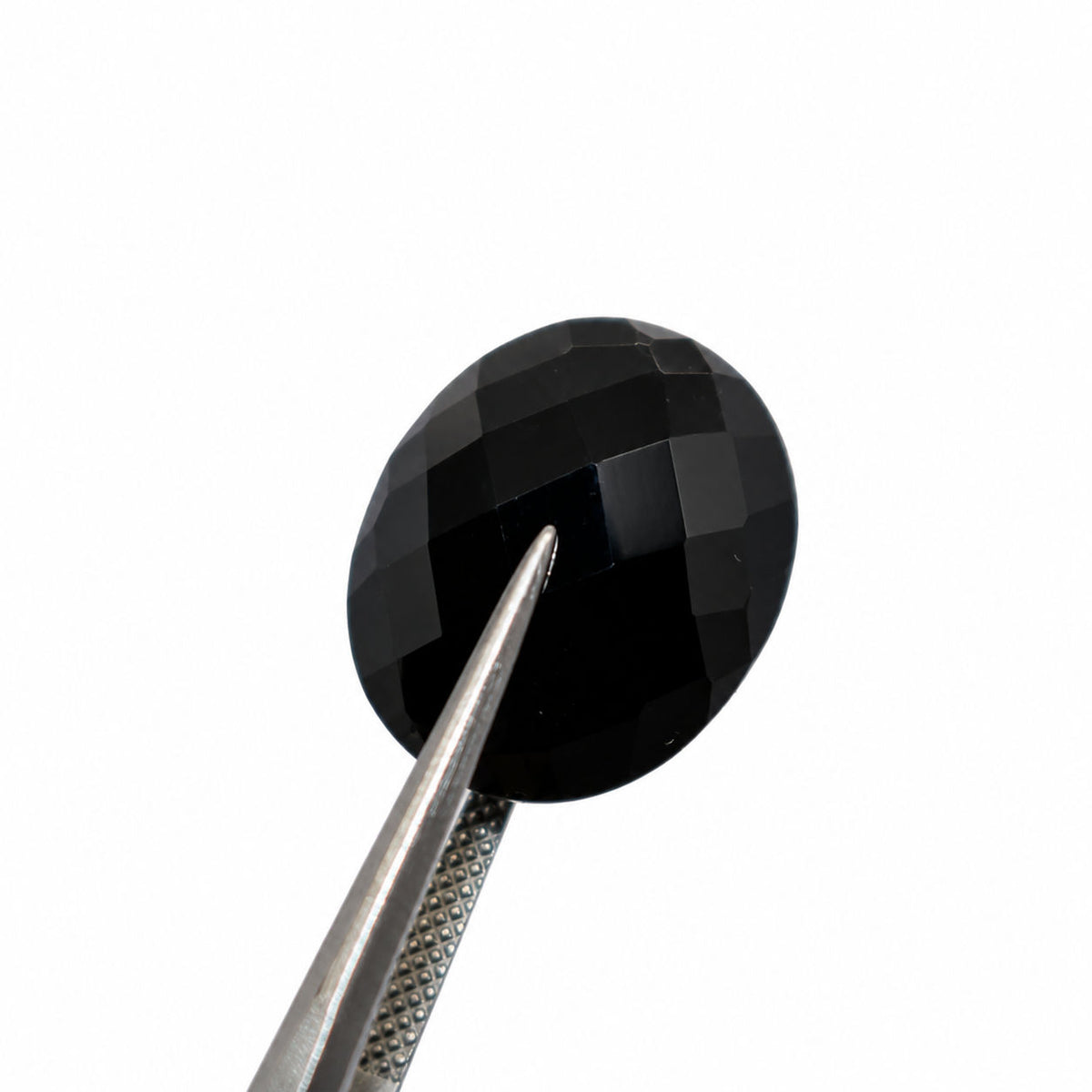 Black Spinel Oval Briolette