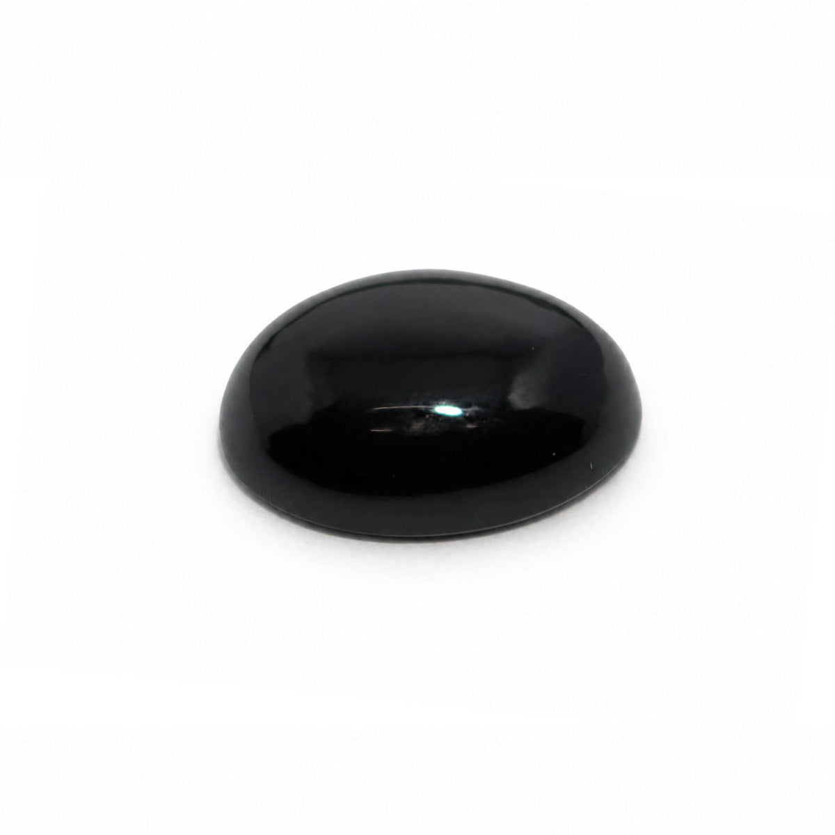 Black Spinel Oval Cabochon