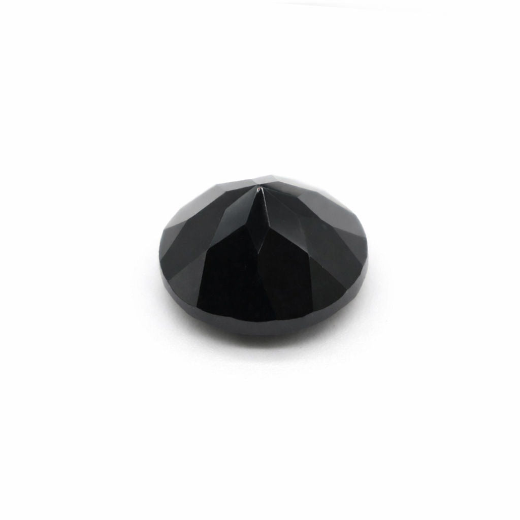 Black Spinel Round Faceted