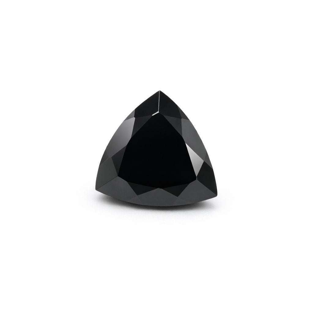 Black Spinel Trillion Faceted