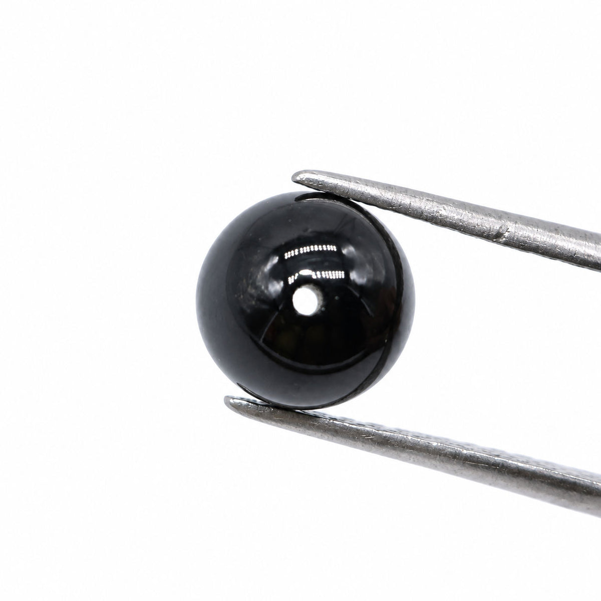 Black Spinel Smooth Round Balls (Full Drill)