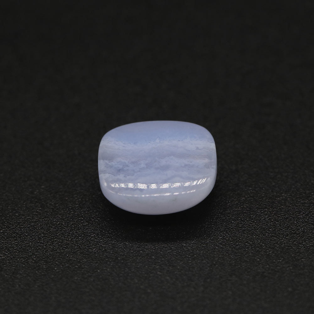 Blue Lace Agate Elongated Cushion Cabochon