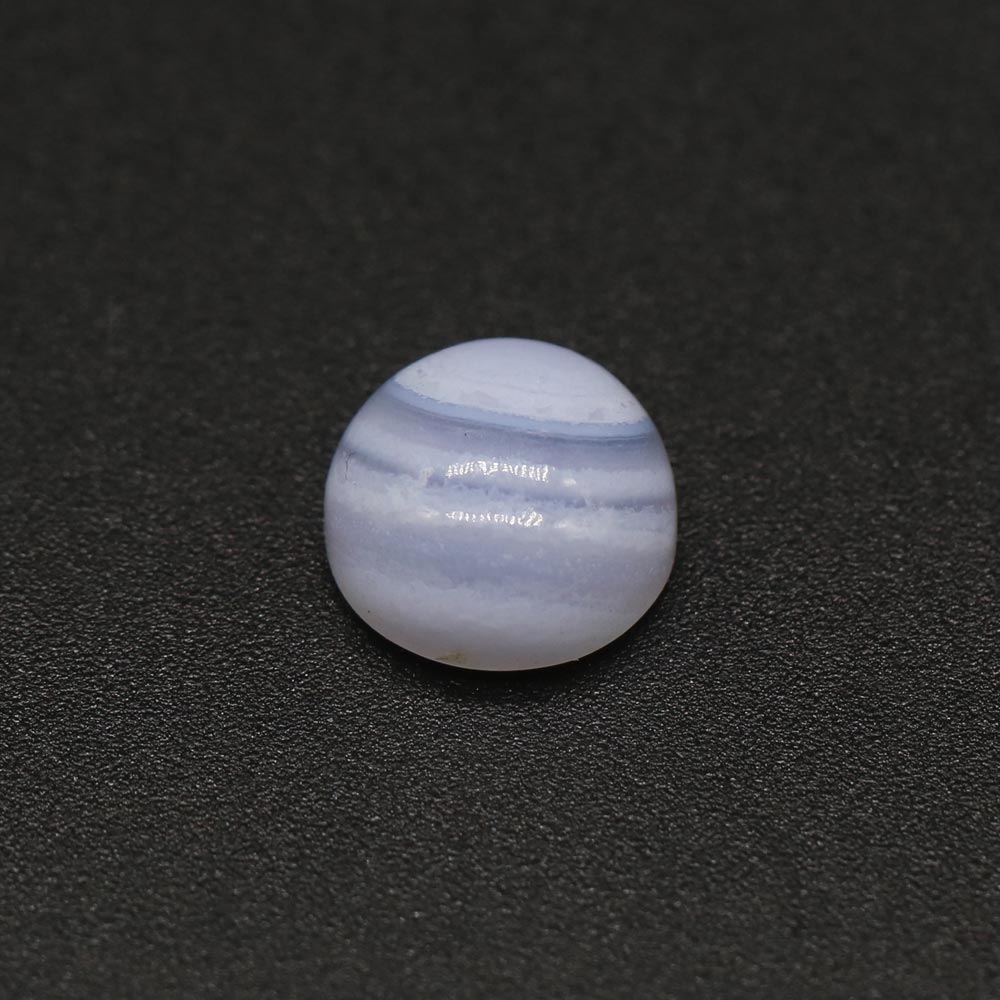 Blue Lace Agate Round Cabochon