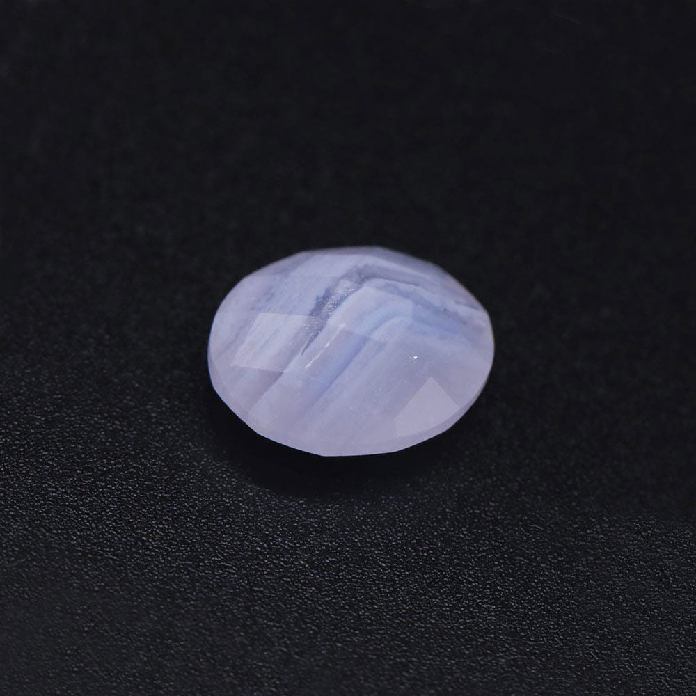 Blue Lace Agate Oval Briolette