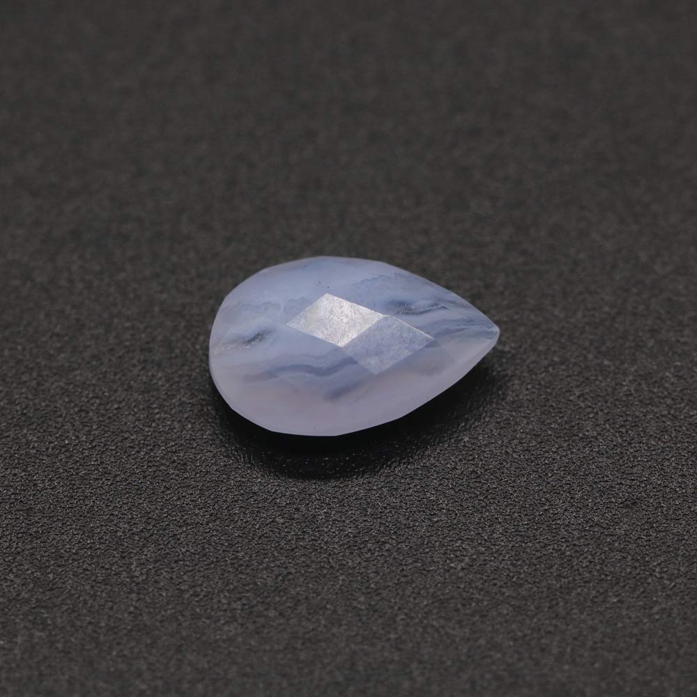 Blue Lace Agate Pear Briolette