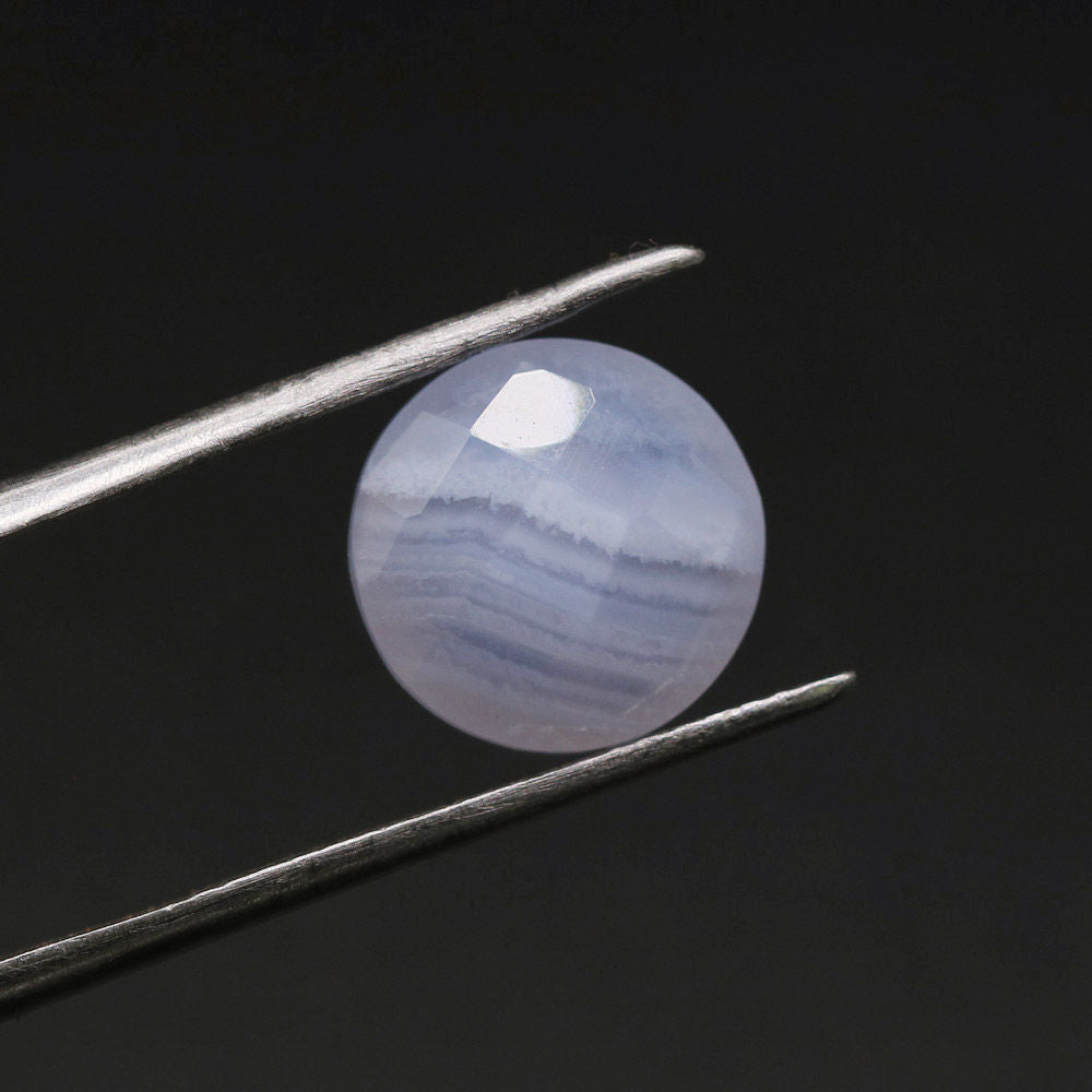 Blue Lace Agate Round Briolette