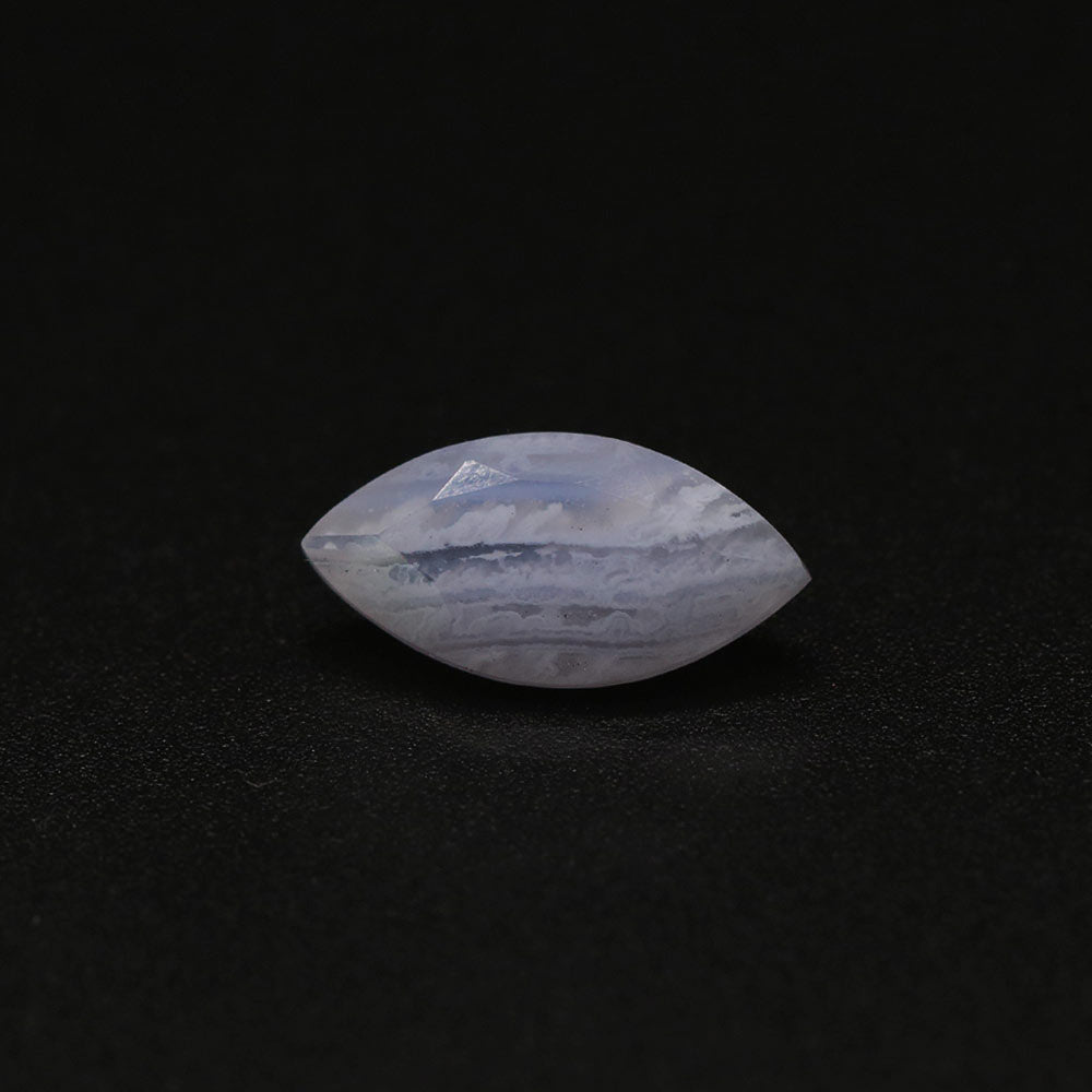 Blue Lace Agate Marquise Faceted