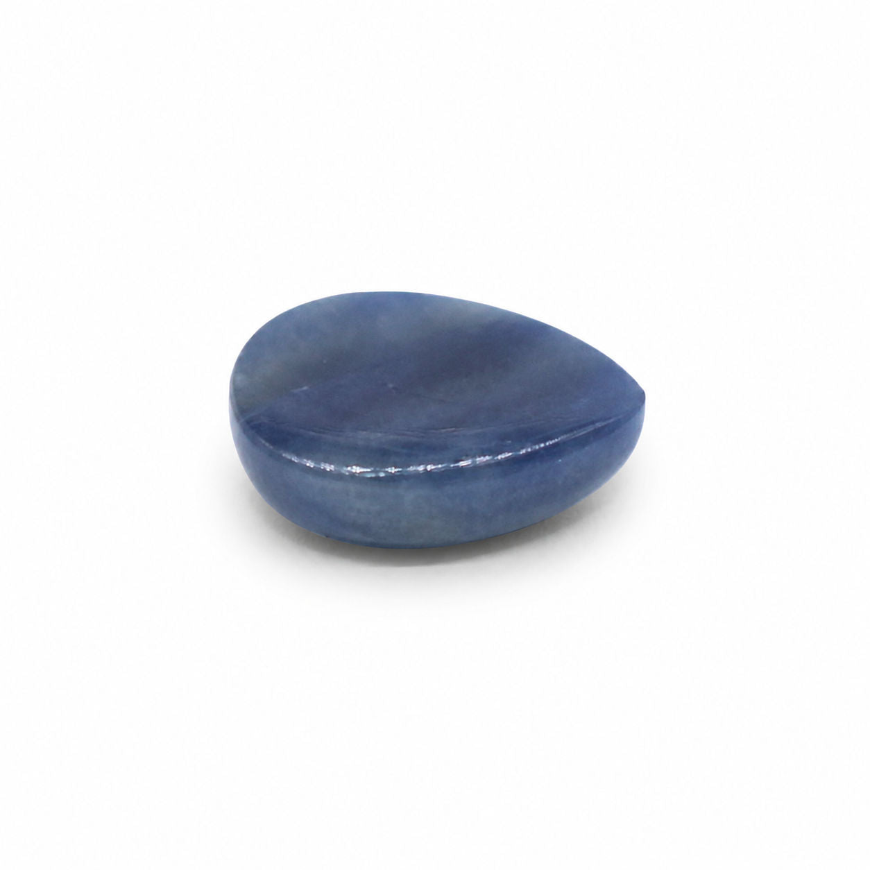 Blue Sapphire Pear Cabochon