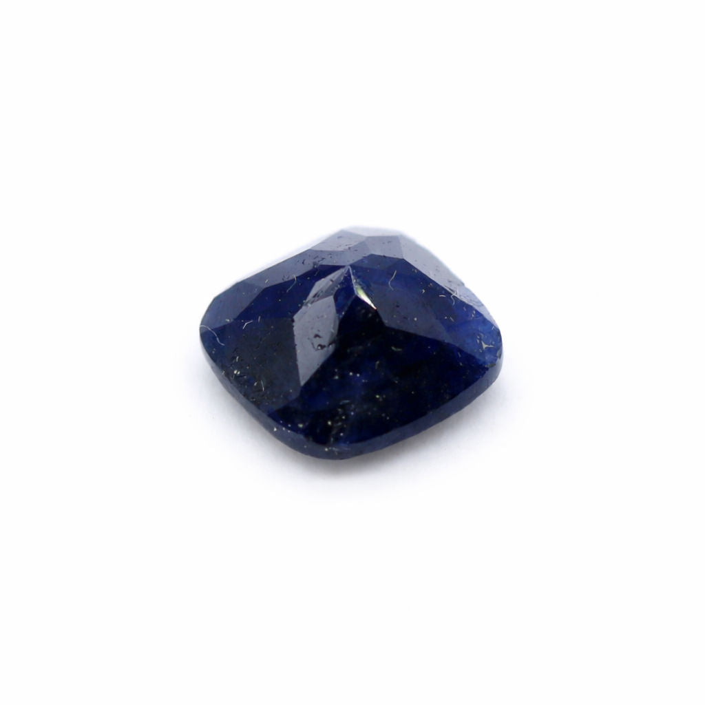Blue Sapphire (Mozambique) (Untreated) Cushion Faceted