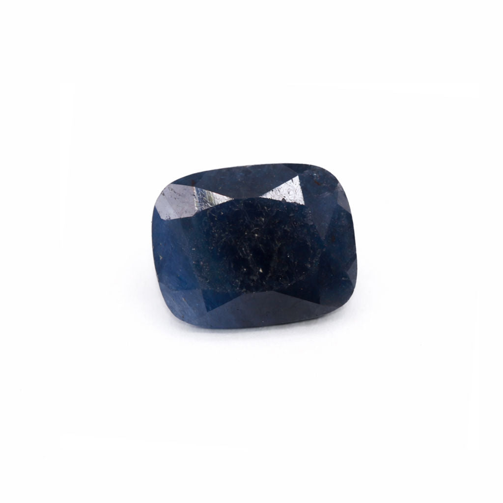 Blue Sapphire (Mozambique) (Untreated) Elongated Cushion Faceted