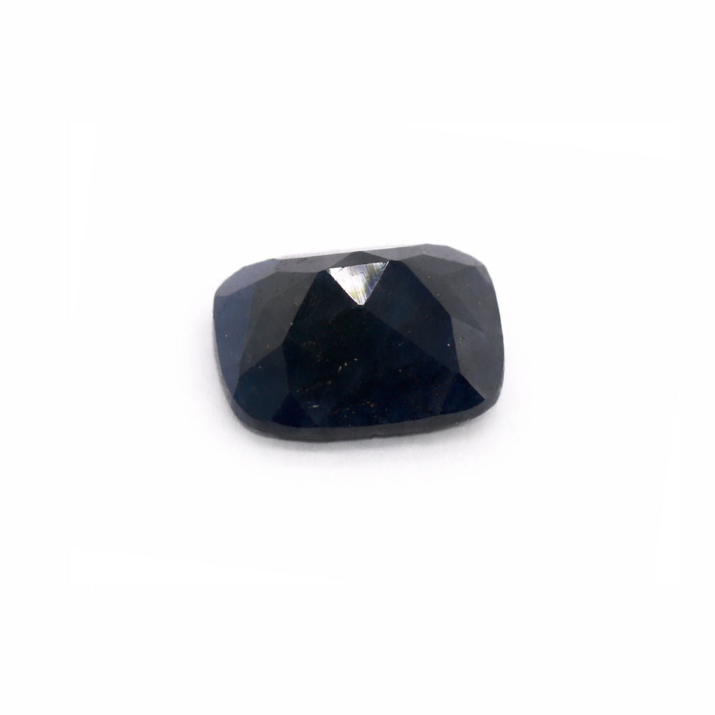 Blue Sapphire (Mozambique) (Untreated) Elongated Cushion Faceted