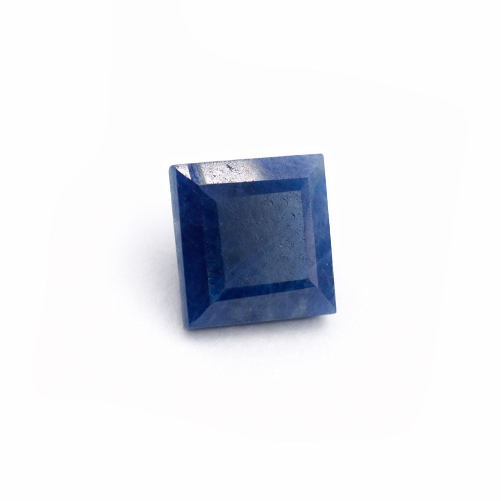 Blue Sapphire (Mozambique) (Untreated) Square Faceted