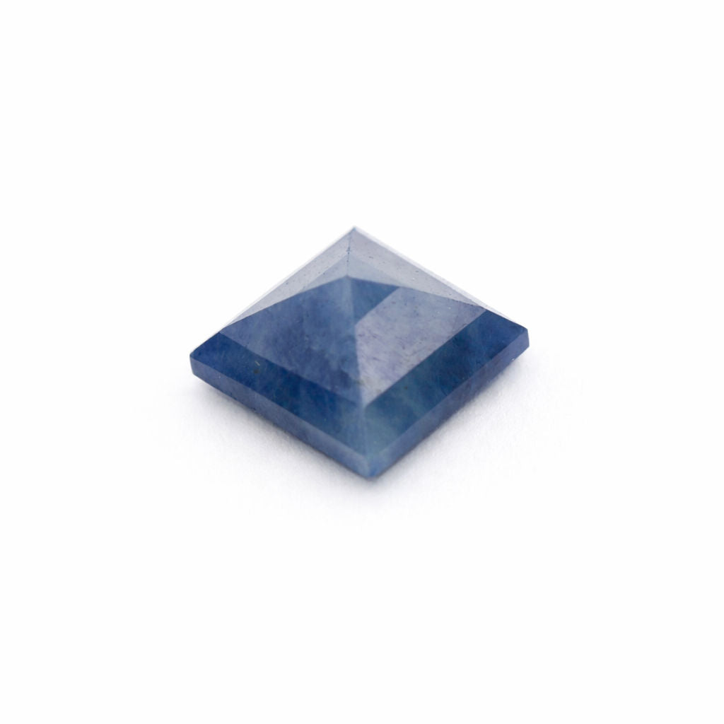 Blue Sapphire (Mozambique) (Untreated) Square Faceted