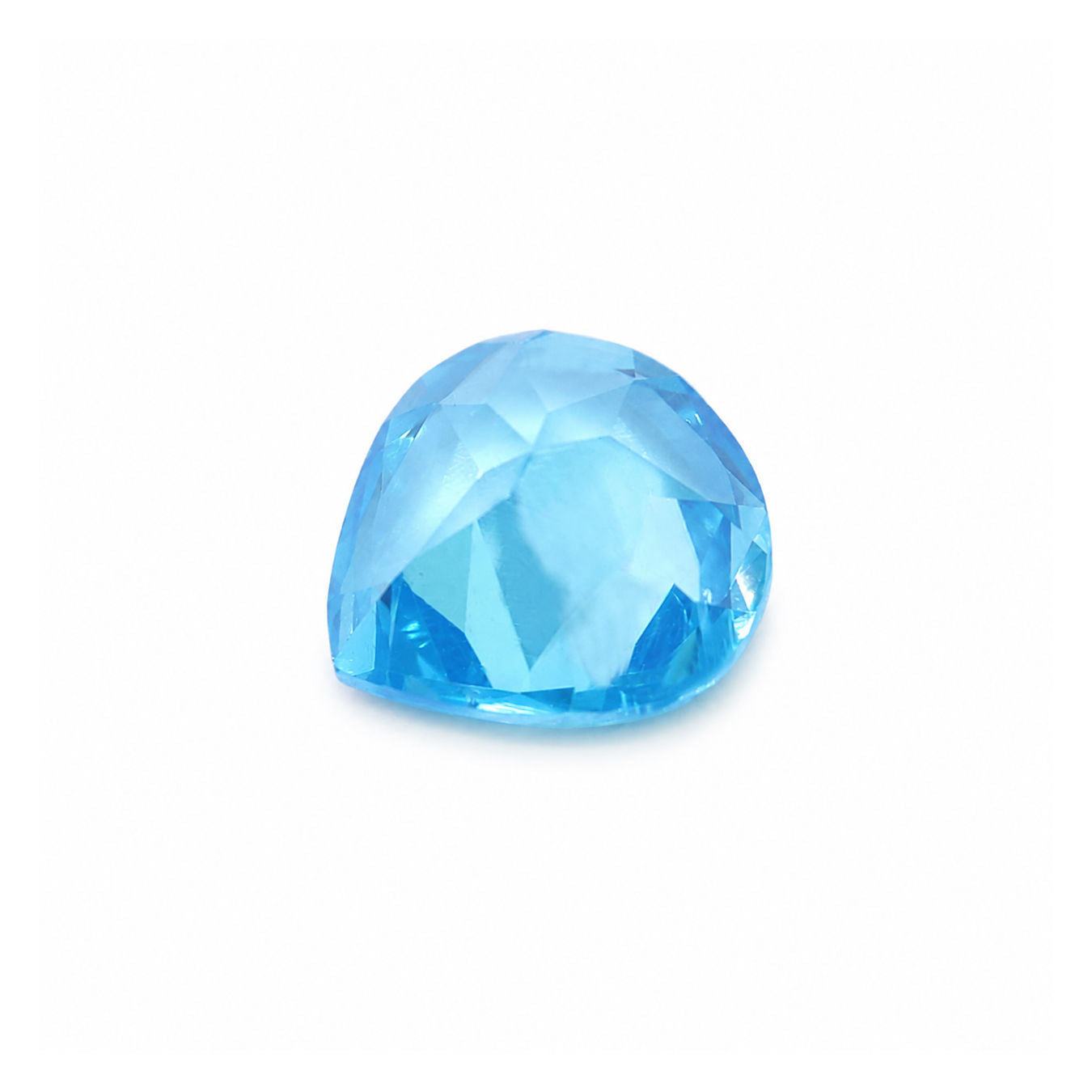 Cubic Zirconia (BT Color) Heart Shape Faceted