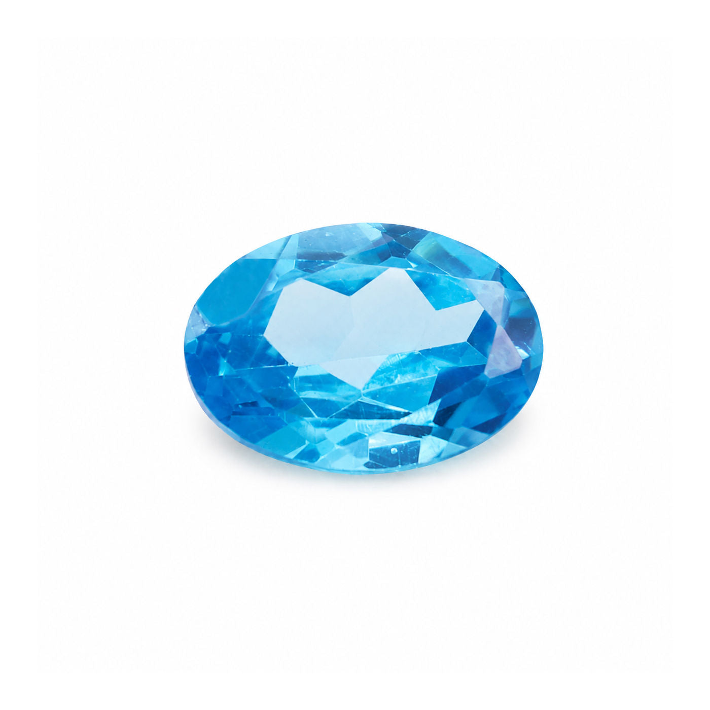 Cubic Zirconia (BT Color) Oval Faceted