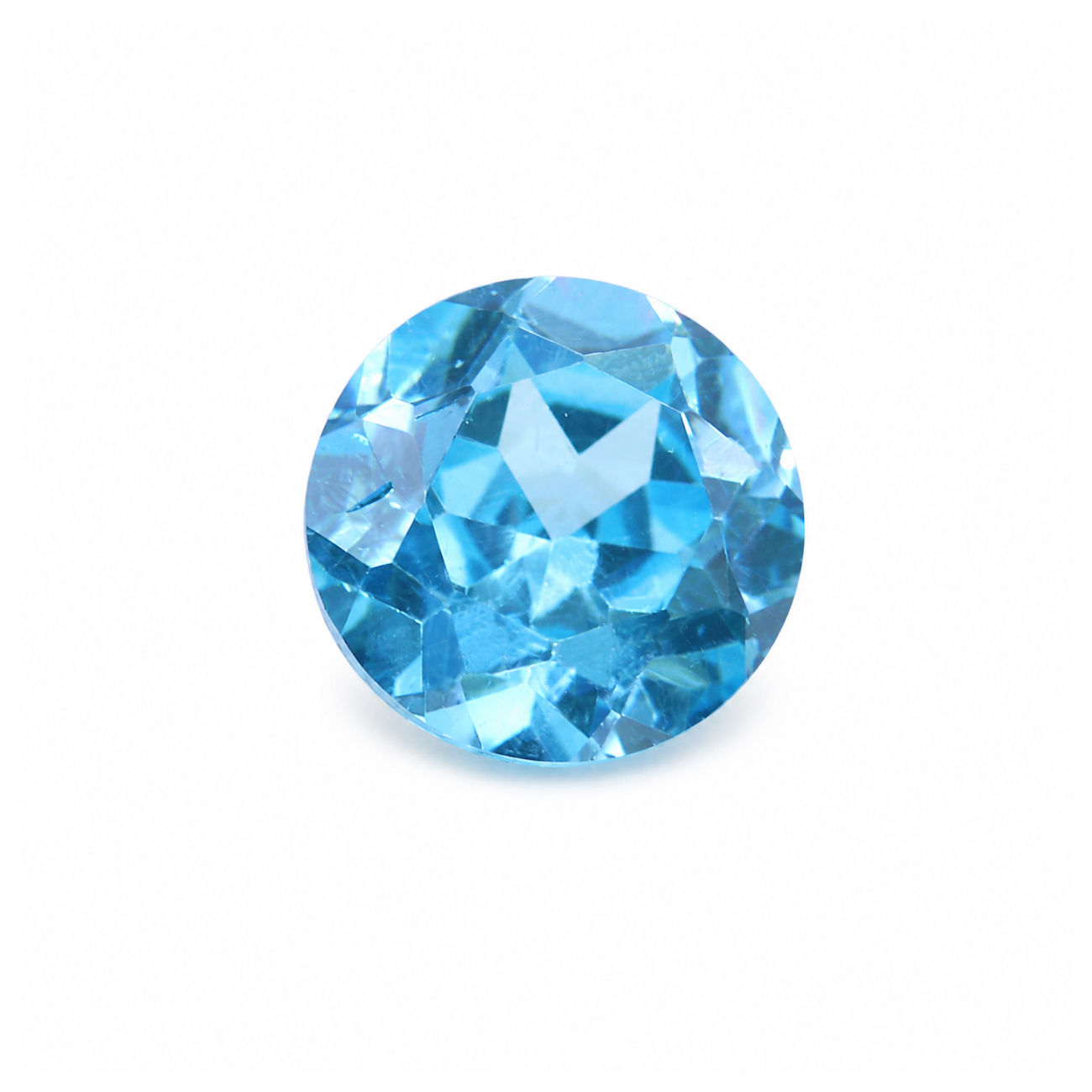 Cubic Zirconia (BT Color) Round Faceted