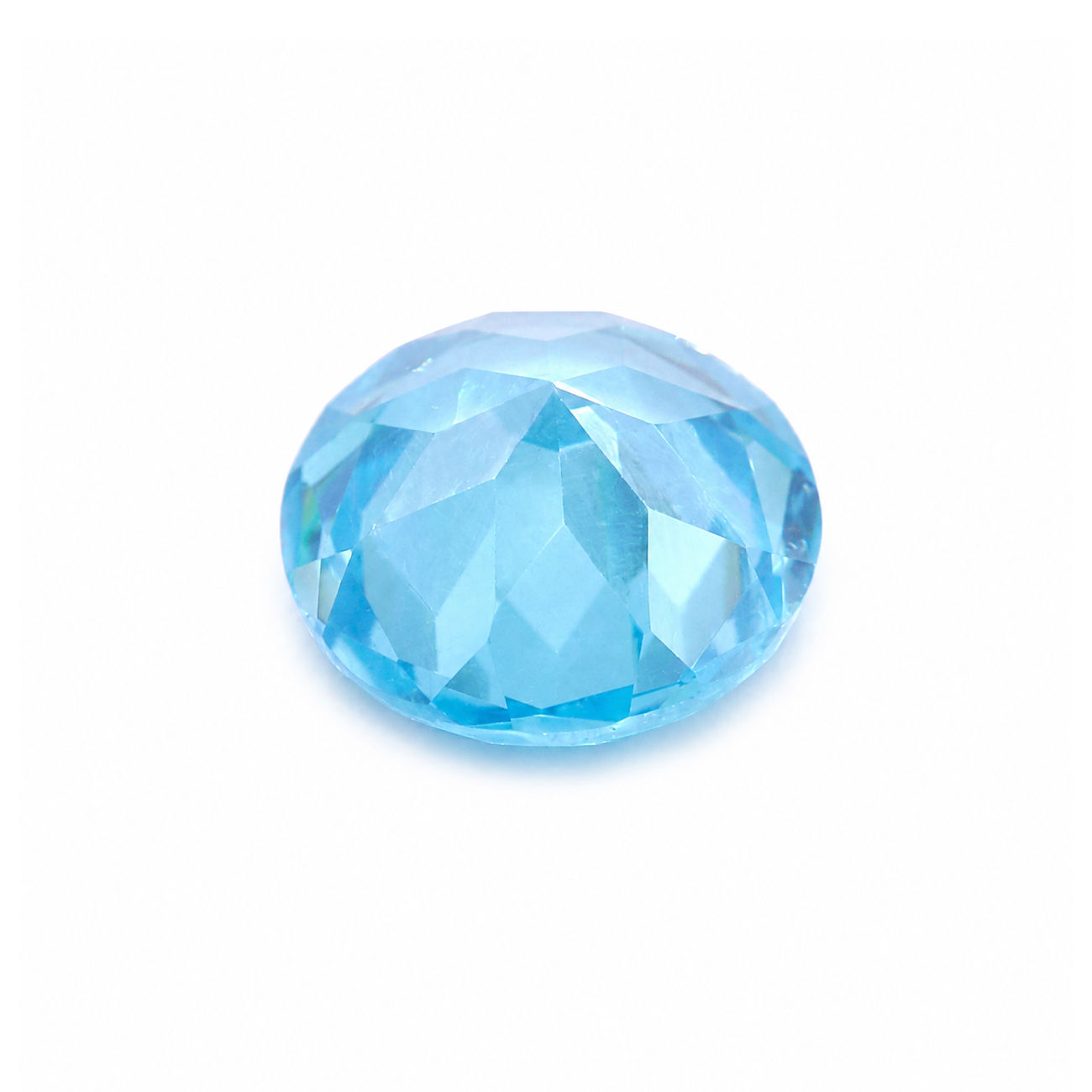 Cubic Zirconia (BT Color) Round Faceted