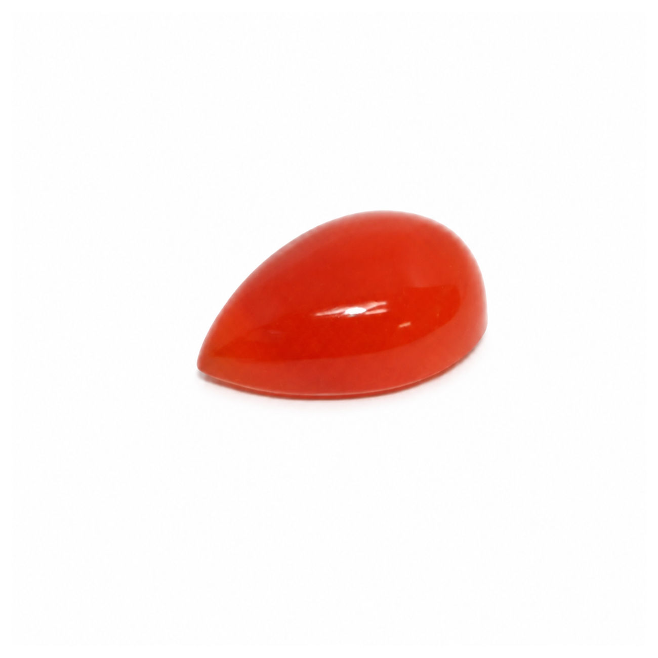 Carnelian Pear Cabochon