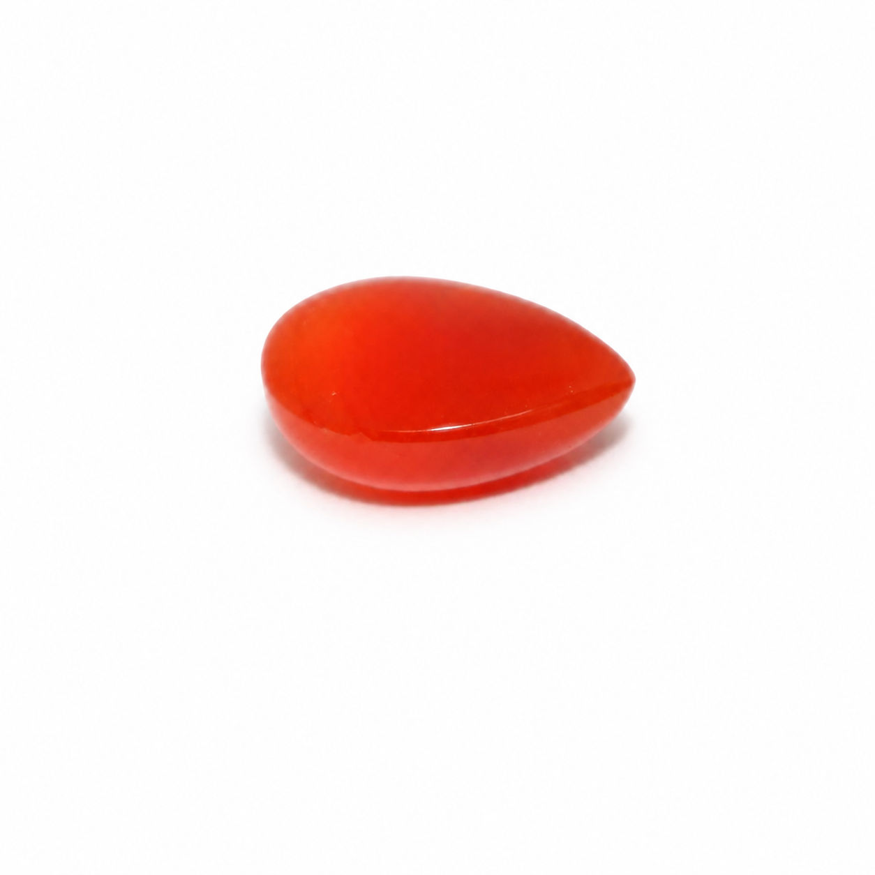 Carnelian Pear Cabochon